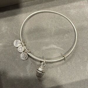 Alex and Ani Cupcake Charm Bracelet